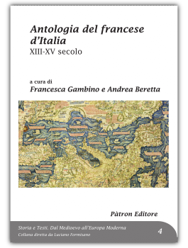 Antologia del francese d’Italia